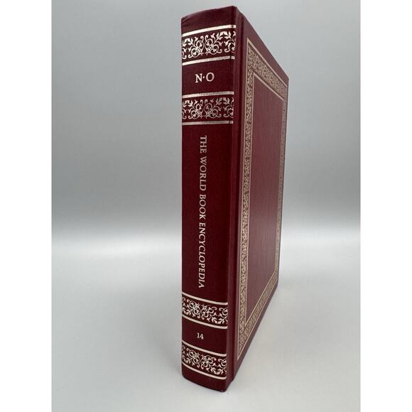 1984 The World Book Encyclopedia N•O Volume 14 World Books Inc. Hardcover - Picture 1 of 11